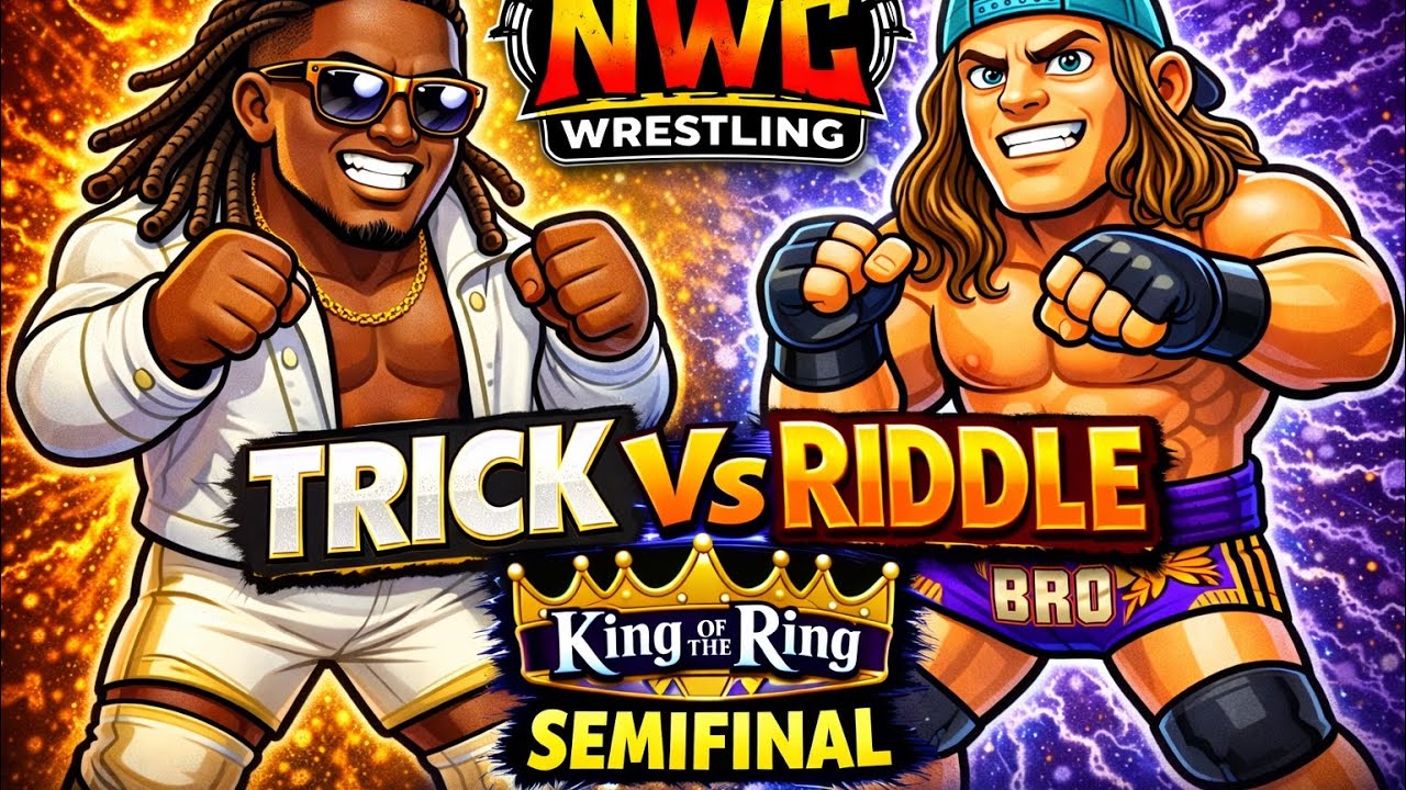 TRICK WILLIAMS v MATT RIDDLE | King of the Ring | Semifinal | NWC | Road to WrestleMania