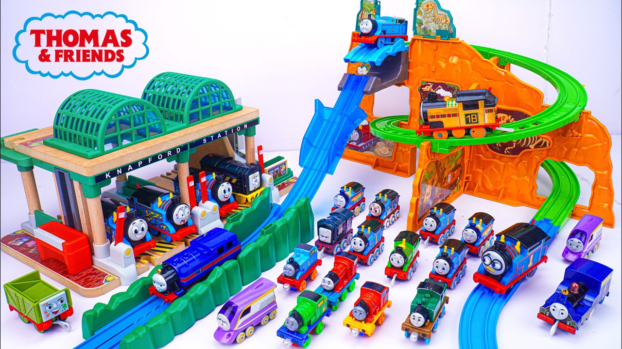 🚂💙 Thomas & Friends Track Toys Collection ASMR | Thomas and Friends Paint Delivery Set