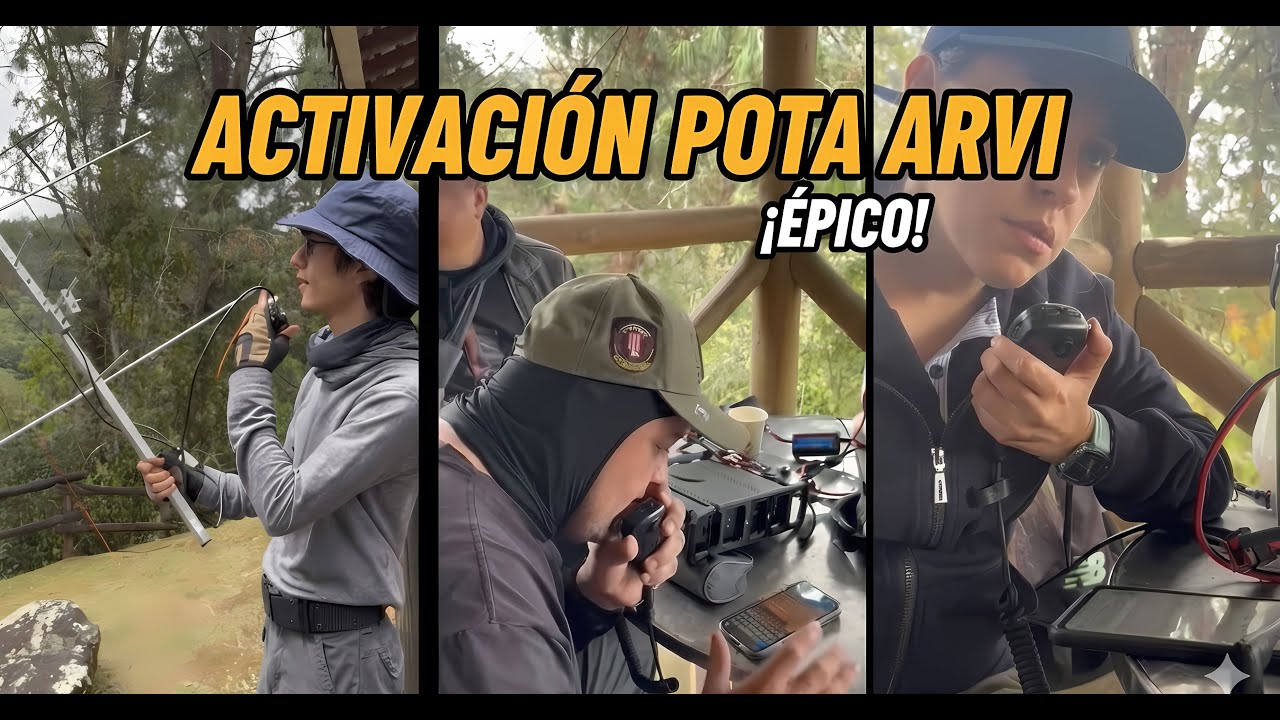 Activación POTA - ARVI Liga de Radioaficionados de Medellín