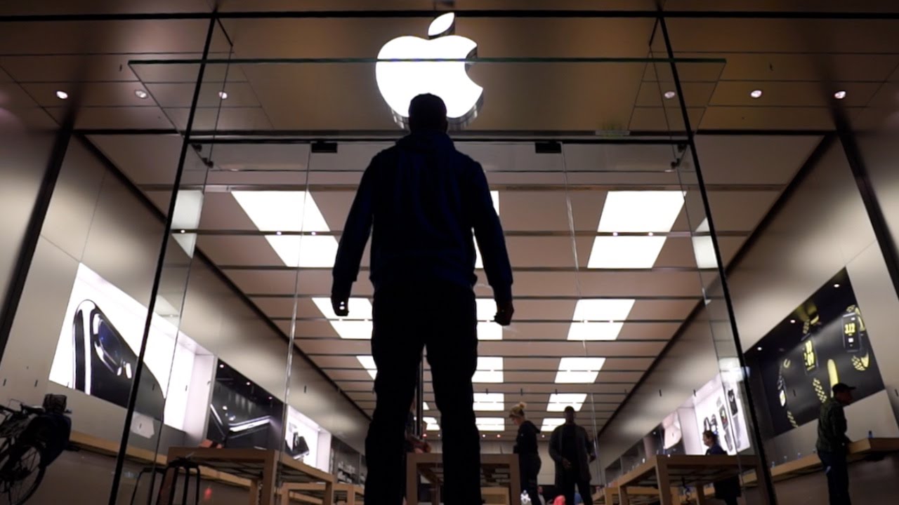 Meine iPhone 7 Nacht vor dem Apple Store!