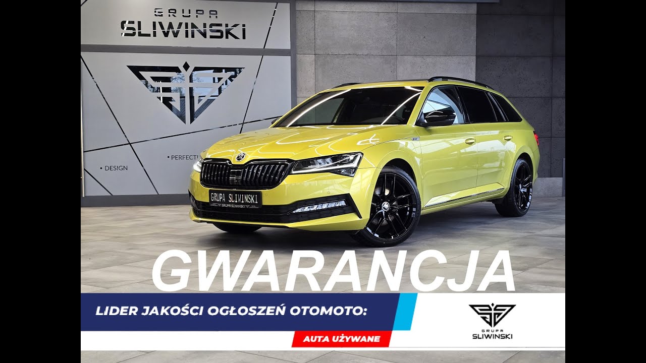 Sprzedam Skoda Superb 200PS 4x4 Sport Virtual Panorama Webasto Rolety Matrix Canton FV23%