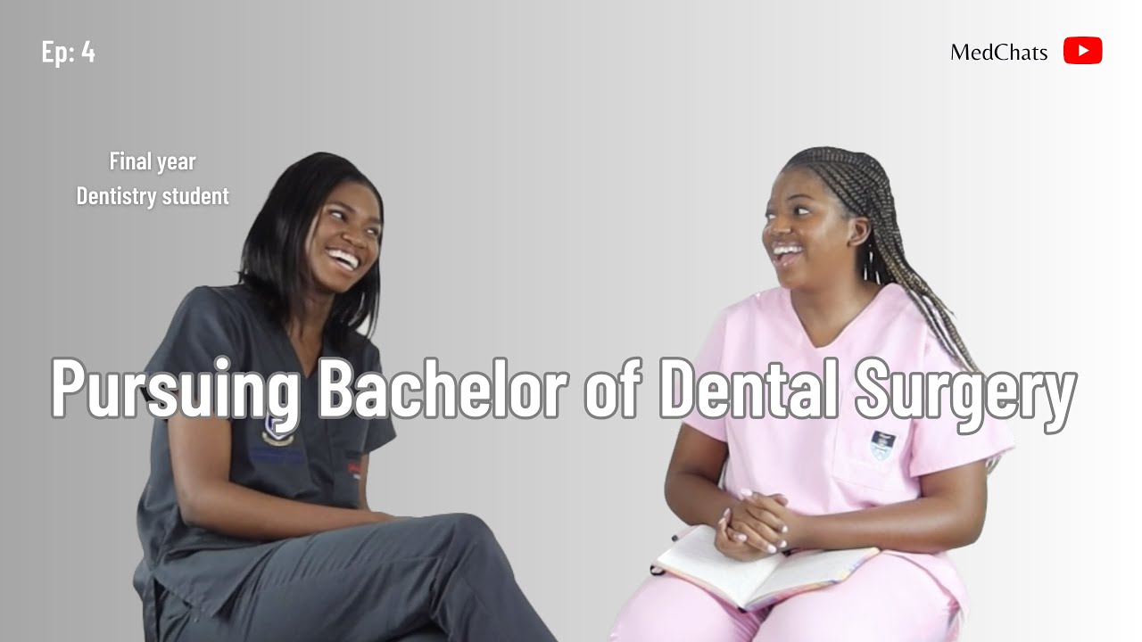 MedChats ep 4: UWC final year dentistry student on dentistry requirements, courses & experience