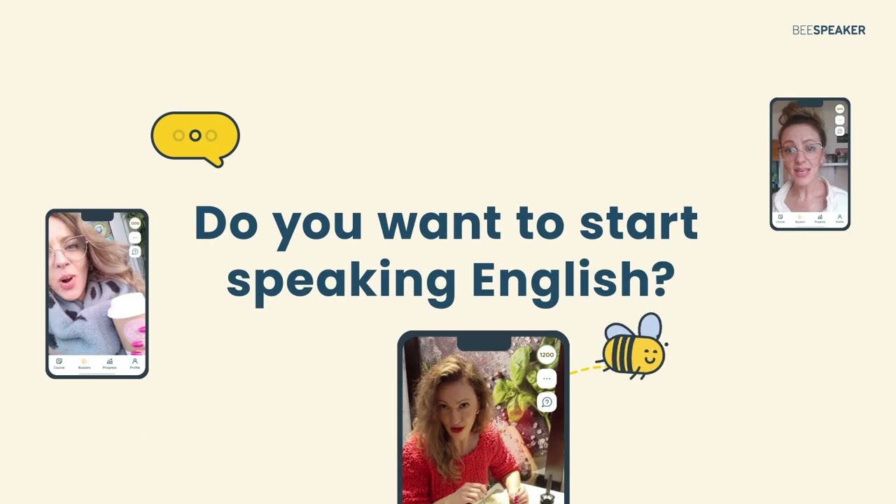 BeeSpeaker lets you speak English with virtual natives from the USA, UK | Margaret AppStore 🐝 🍯