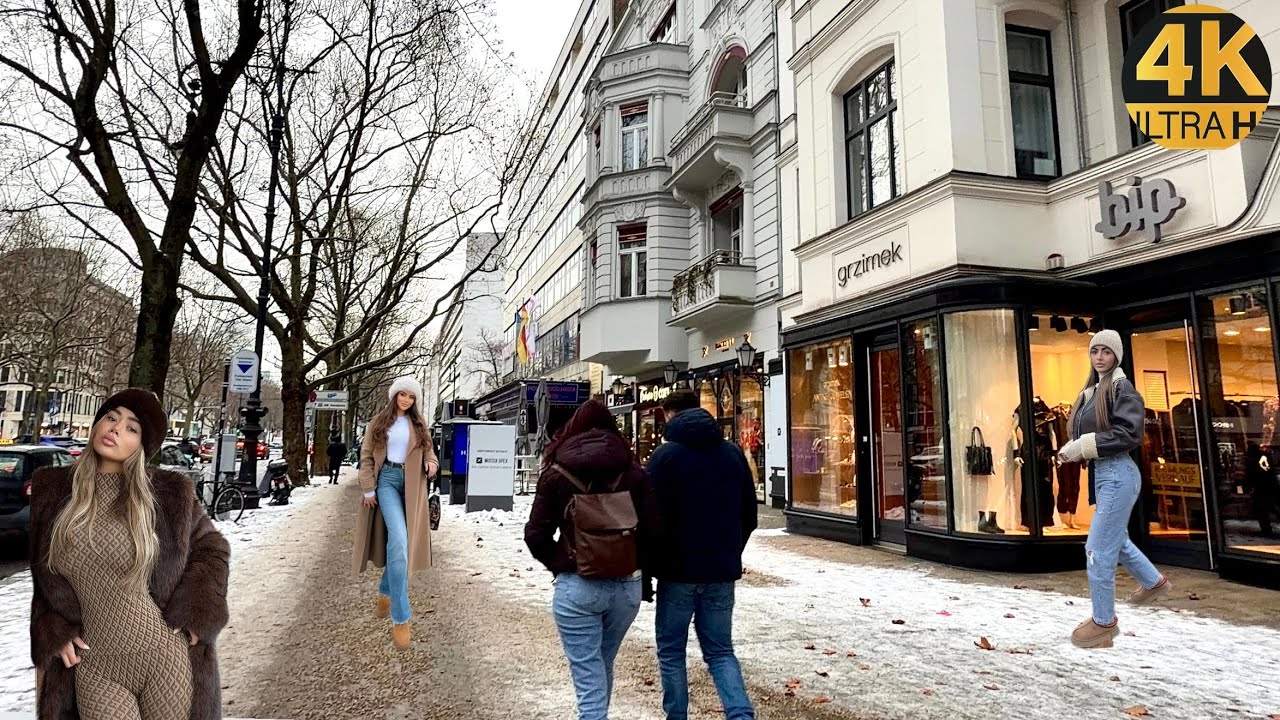 Ku’damm, Berlin🇩🇪| -10° Winter 🥶 Walking tour 2026