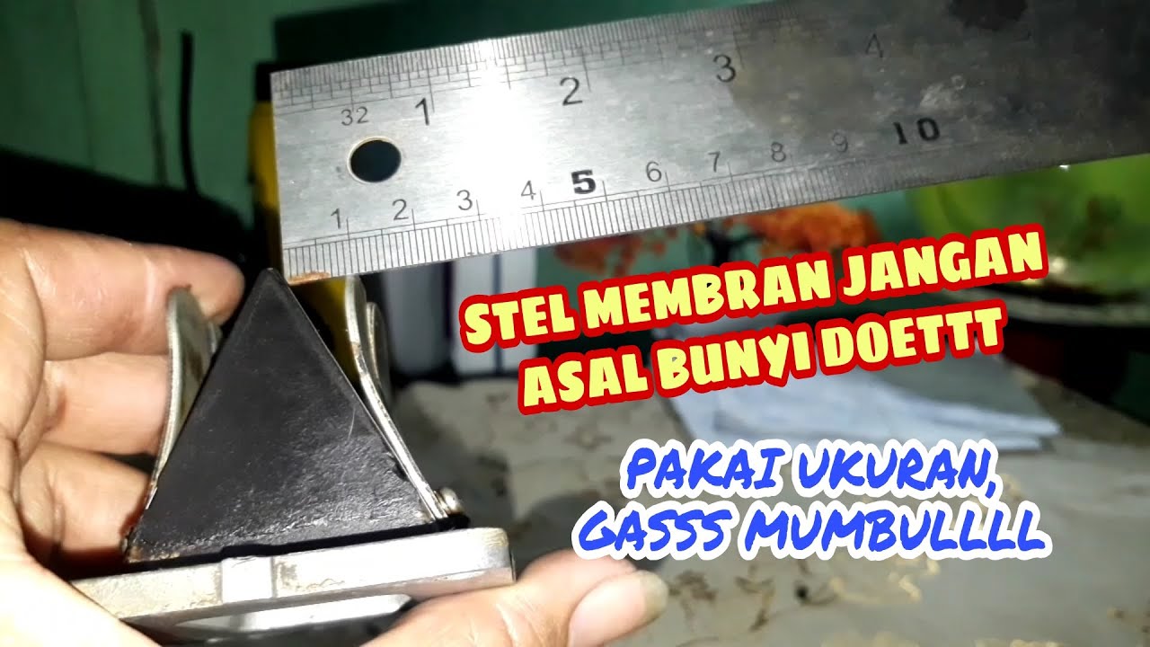 CARA SETTING MEMBRAN RX KING YANG MUDAH BUAT PEMULA