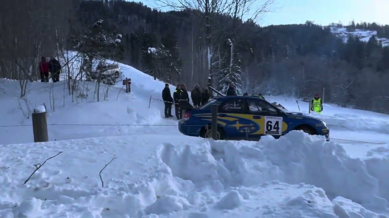 Sigdalrally 2024. SS2 og Serviceplass