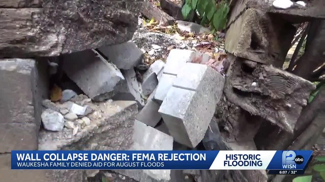 Waukesha family denied federal aid for flood damage faces costly repairs