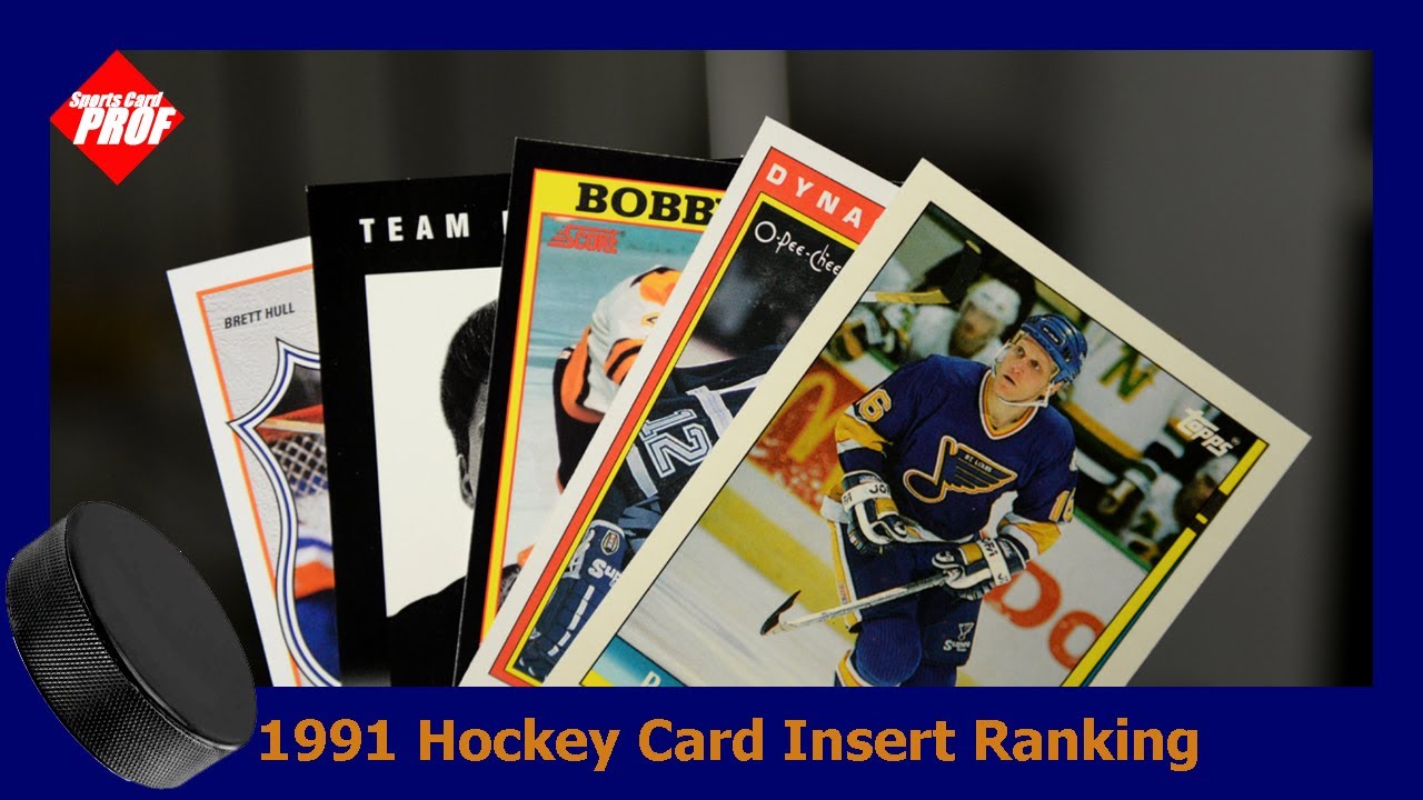 Ranking the 1991 Hockey Insert Card Designs