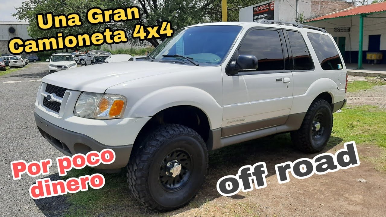 ford Explorer 2001 4x4 sport diversión por poco dinero off road autos usados Guadalajara