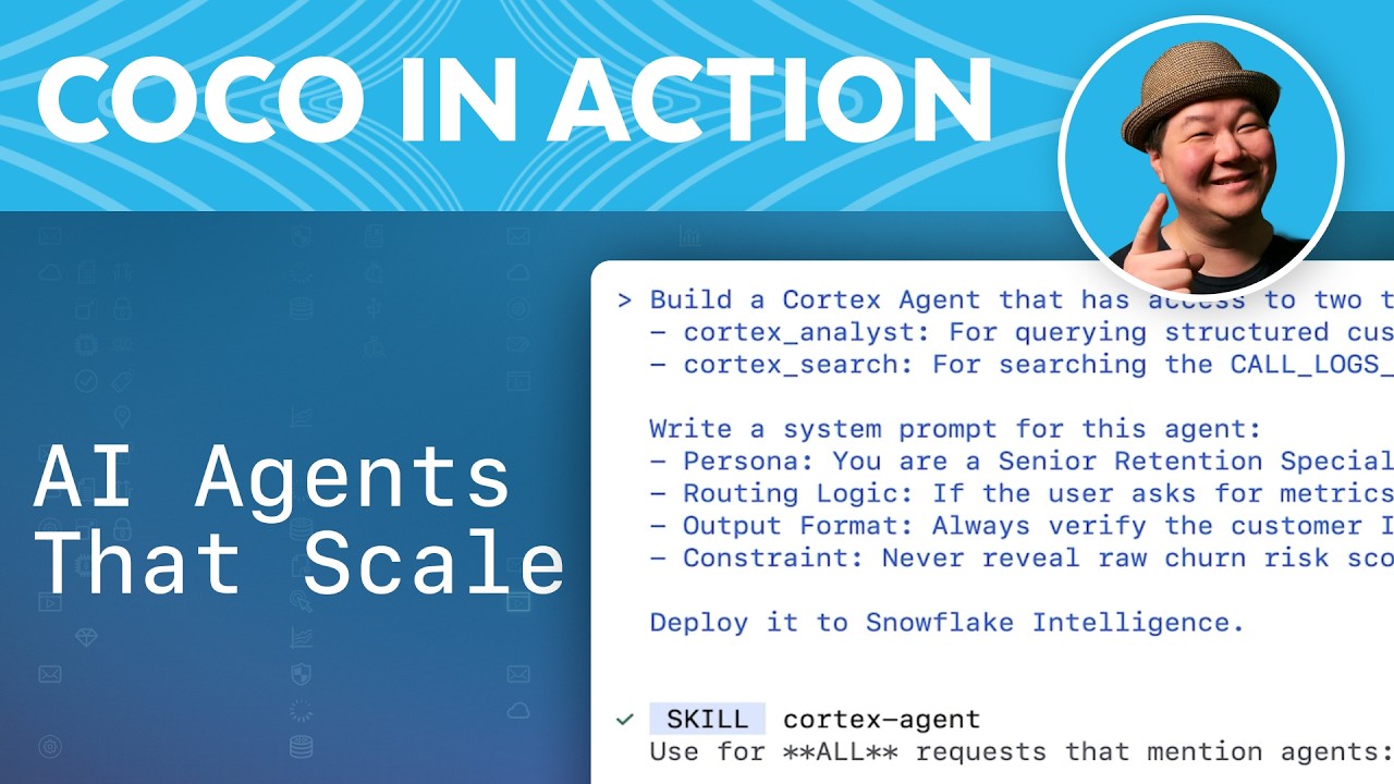 Ship AI Agents Fast with Cortex Code CLI
