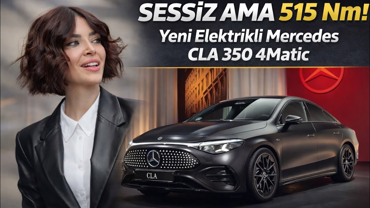 Bu Artık Bildiğimiz CLA Değil! 700 KM Menzilli Yeni Elektrikli Mercedes CLA 350