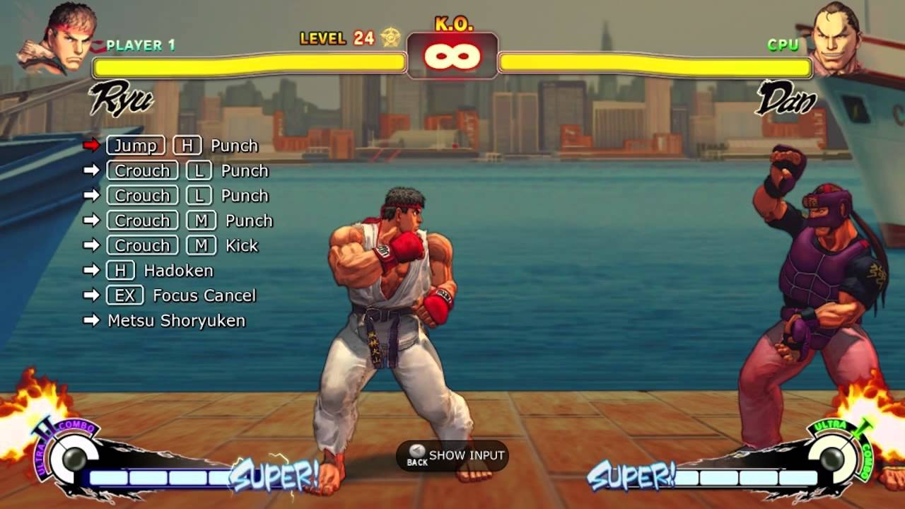 Super Street Fighter IV AE : How to make ryus Trial 24 easier