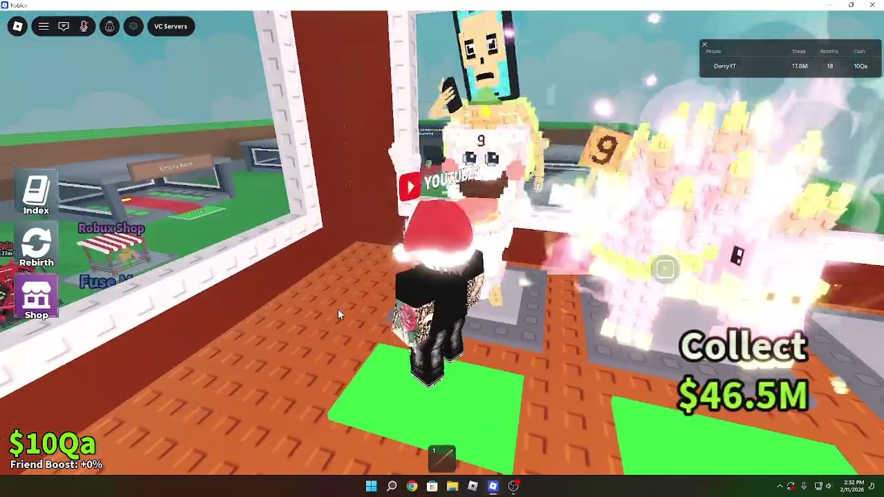 100K ROBUX CHELTUITI IN STEAL A BRAINROT SA PICE la secret... (Joc modded pentru hateri)