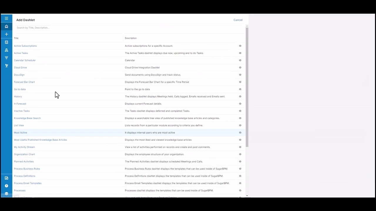 How to Create and Manage Dashboards in SugarCRM | SugarU CRM Training Tutorial