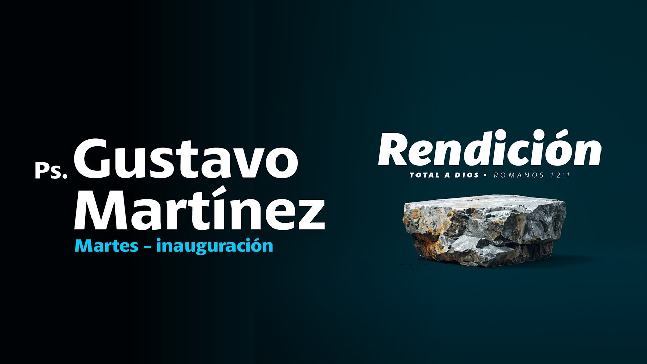 Ps Gustavo Mart&iacute;nez | Rendici&oacute;n total a Dios | 06/01/2026