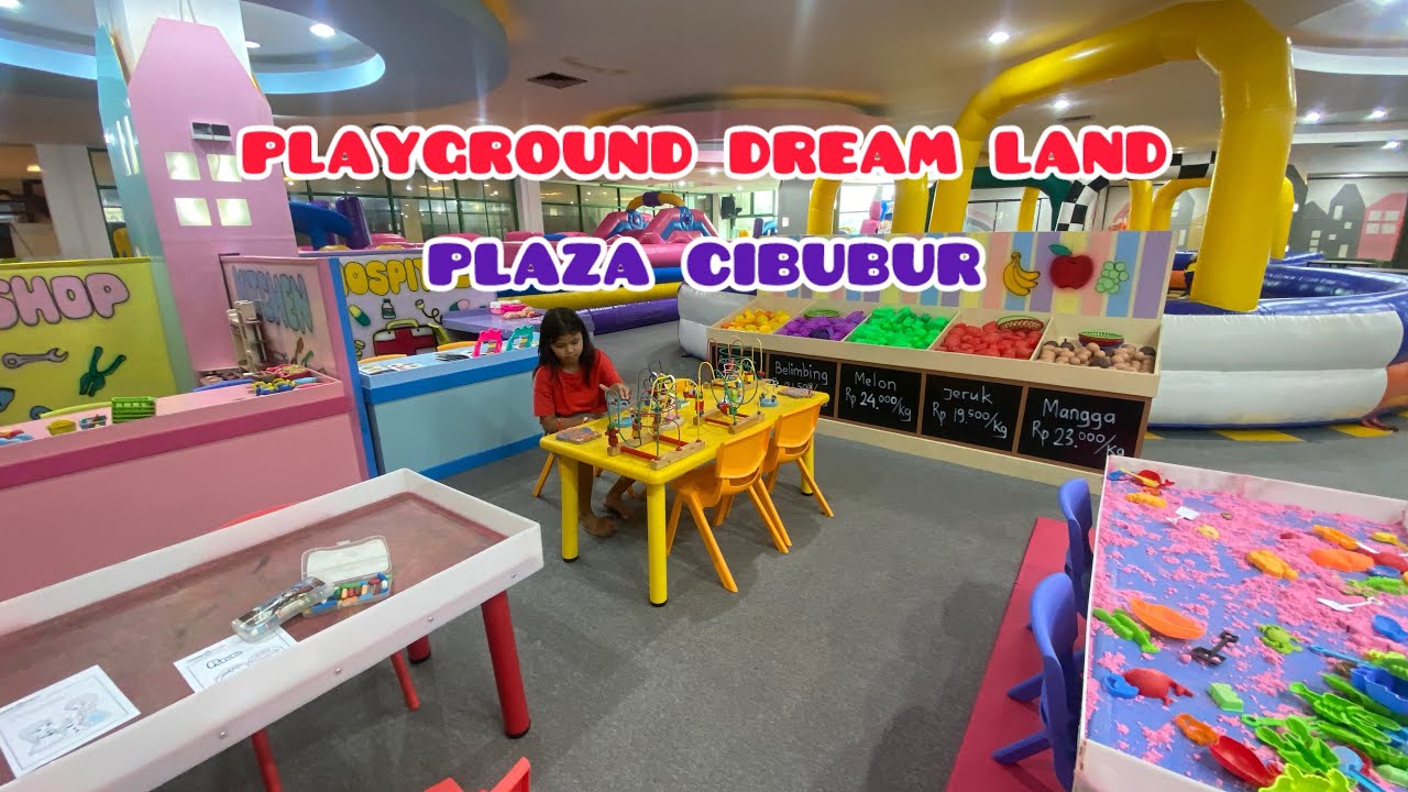 JOANNA BERMAIN DI PLAYGROUND DREAM LAND PLAZA CIBUBUR