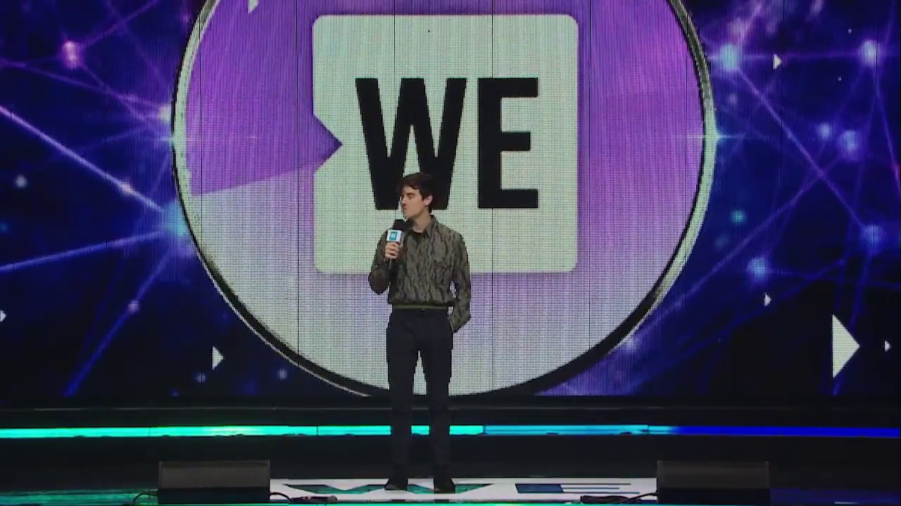Connor Franta speaks live from WE Day UK