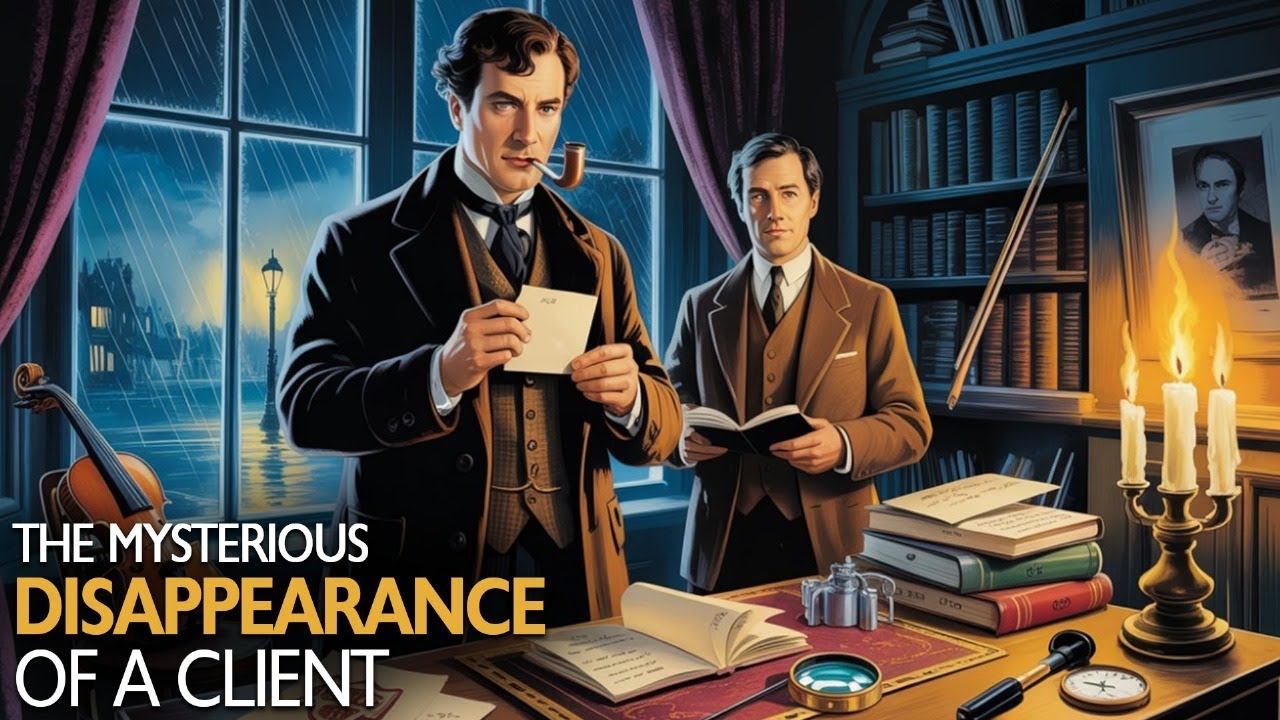 Sherlock Holmes and The Mysterious Disappearance of a Client | Cozy 221B Baker Street Sleep Story