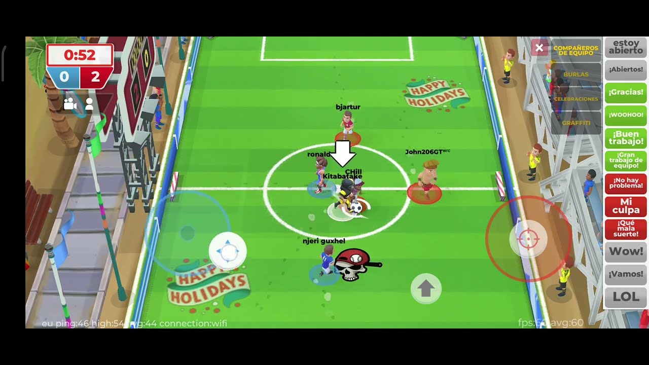 Jugando a SOCCER BATTLE #1 | BATALLAS DE FÚTBOL | Gameplay | Mobile Games | Gaming