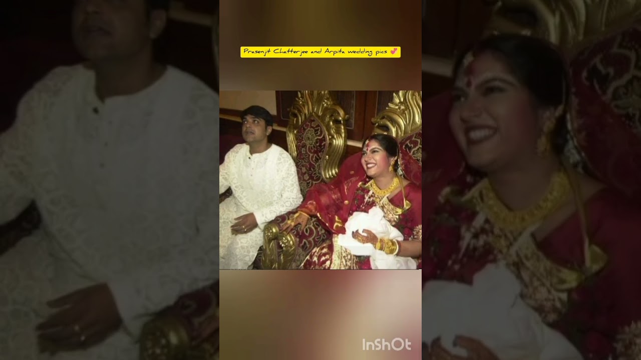 Prasenjit Chatterjee and Arpita wedding pics 💞#short #youtubeshorts #celebrity #prasenjitchatterjee