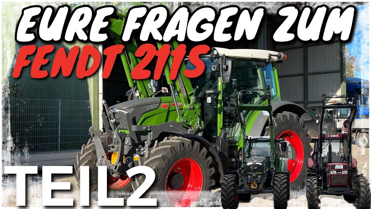 Obsthof Raddatz - FENDT 211S I EURE FRAGEN I CARGO Frontlader I FENDT ONE POWER I TEIL 2