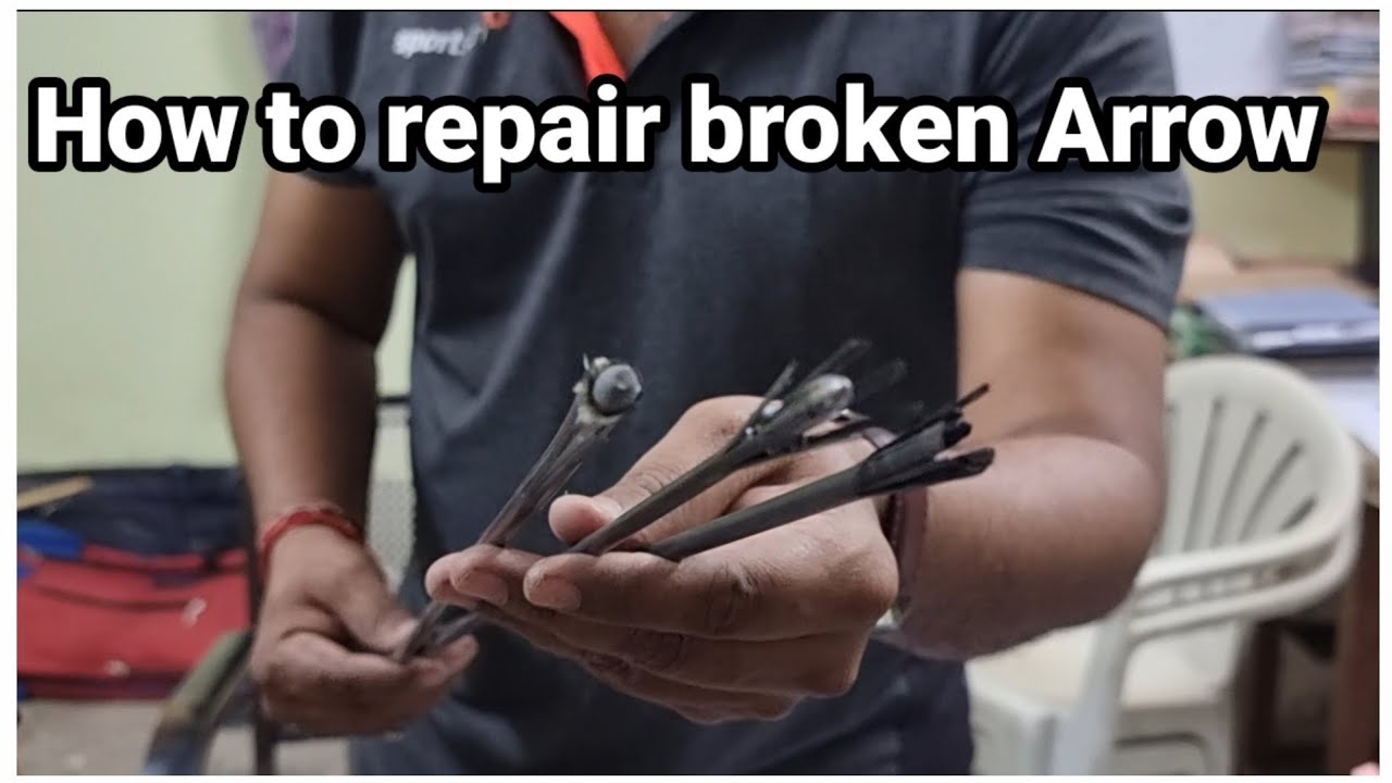 How to Repair Broken carbon arrows #archer #howto #trending