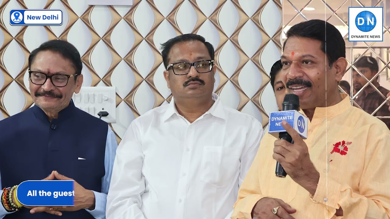 Spiritual Leader Adhipen Bose Nandhiji Speaks at Dynamite News HQ IPeace, Trust & Global Coexistence