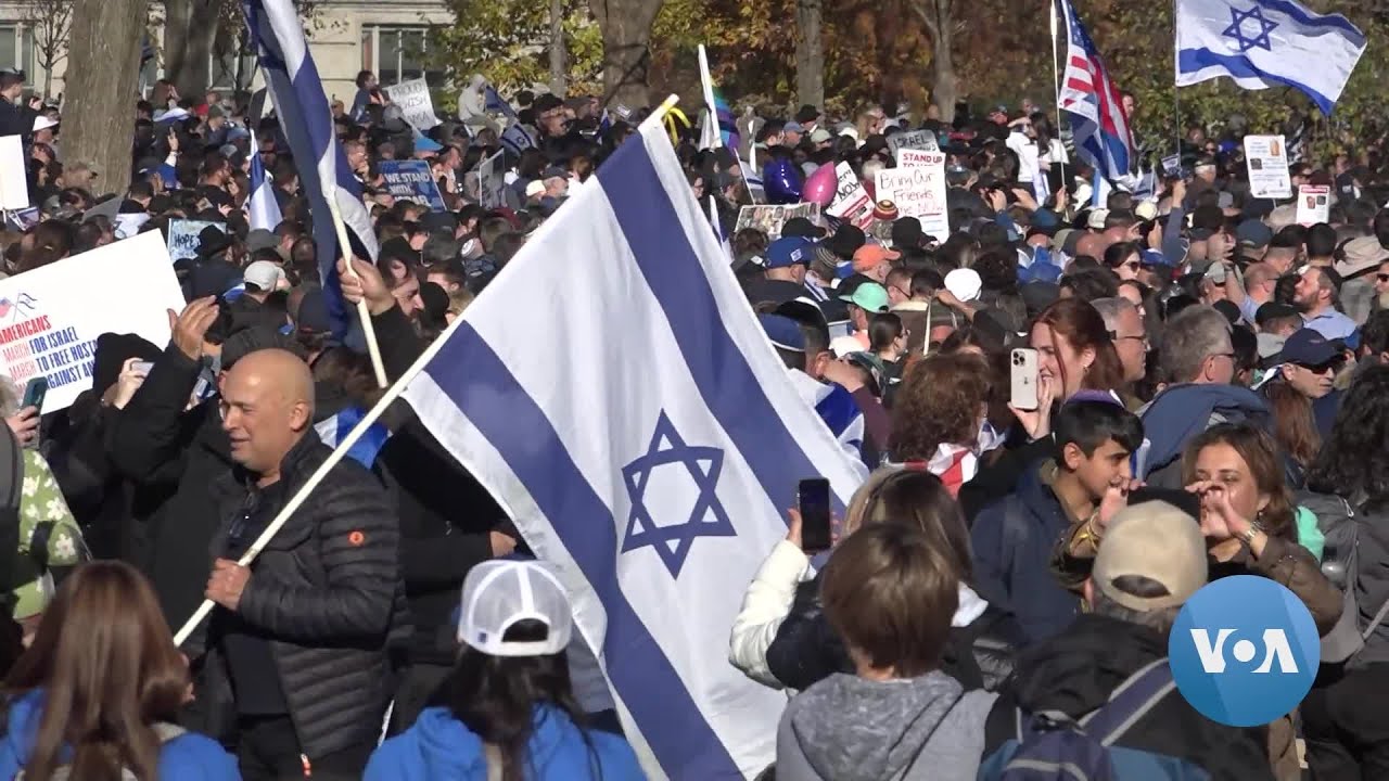 ‘March For Israel’ Shows Jewish Americans Are Not a Monolith | VOANews