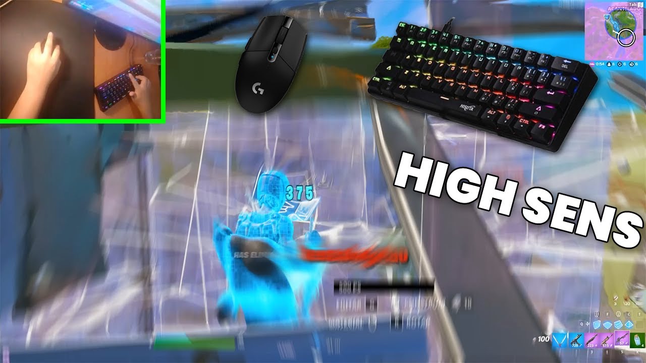 ⭐FORTNITE HANDCAM PC 💟 [LOGITECH G305] - [NISUTA-NSKBGZ61] 🦋 HIGH SENS