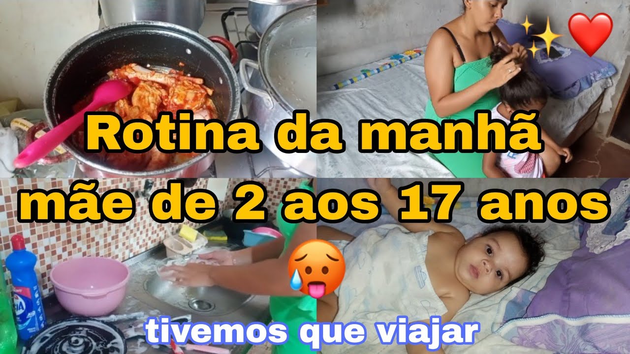 ROTINA DE UMA MÃE NA ADOLESCÊNCIA+TIVEMOS QUE VIAJAR PRA SÃO LUÍS🥰❣️