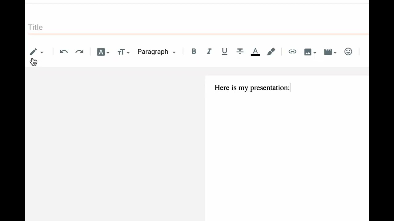 Embed a Google Slides Presentation on Your Blogger Blog