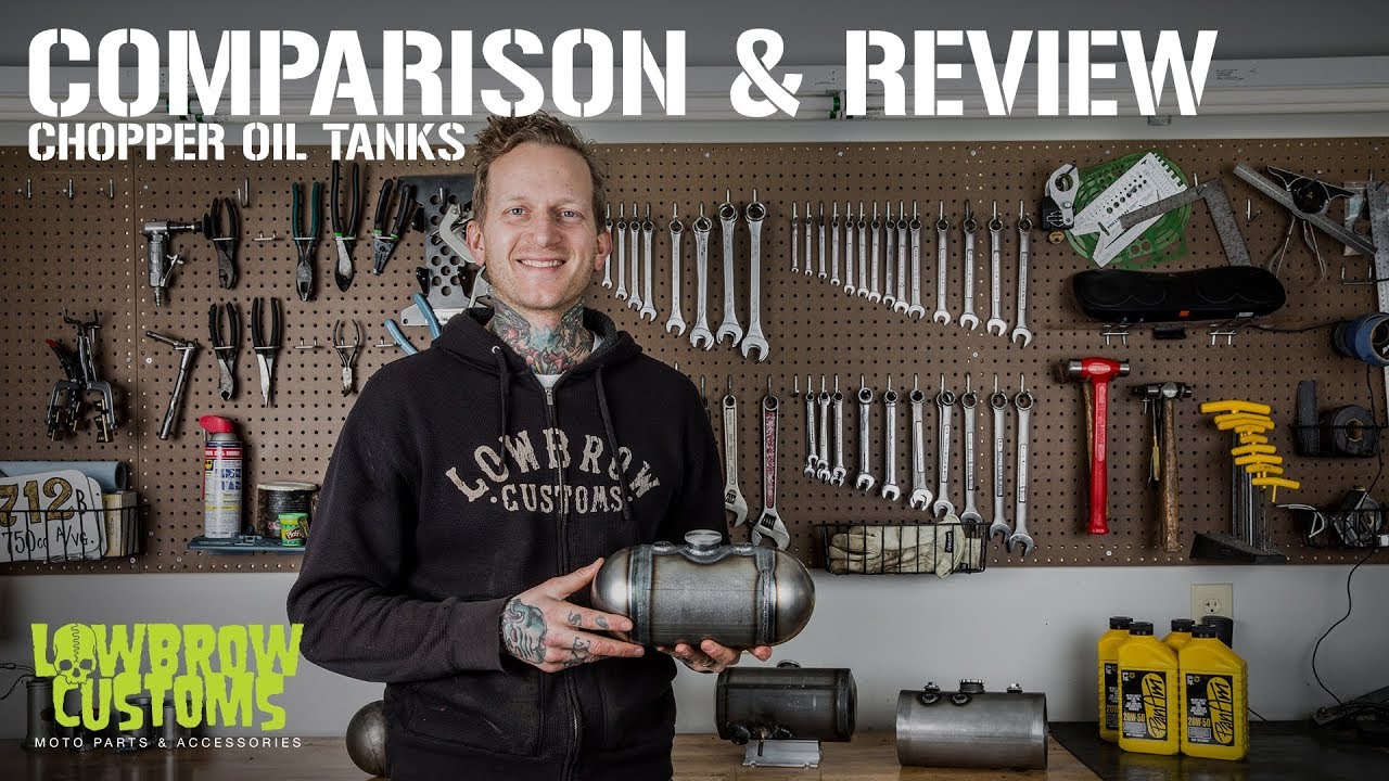 Comparison and Review: Chopper Oil Tanks for Custom Motorcycles