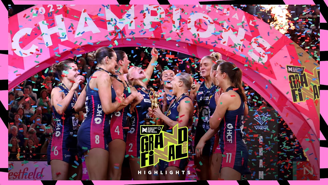 Suncorp Super Netball Highlights | Grand Final Fever v Vixens 2025
