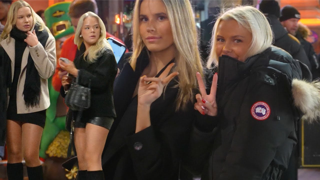 🇫🇮 Finnish Girls After Midnight 4K: Dangerously Hot Blondes of Helsinki! (Part 1)