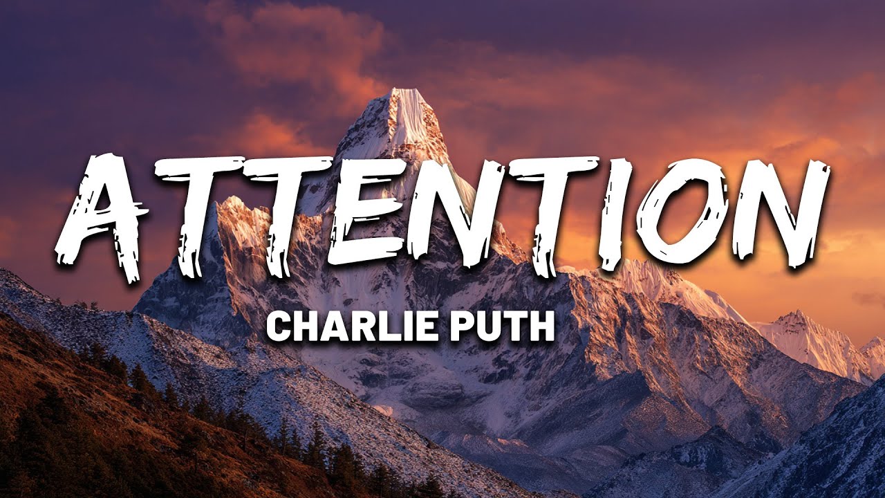 Attention - Charlie Puth (Lyrics) Adele, Alex Warren,... Mix