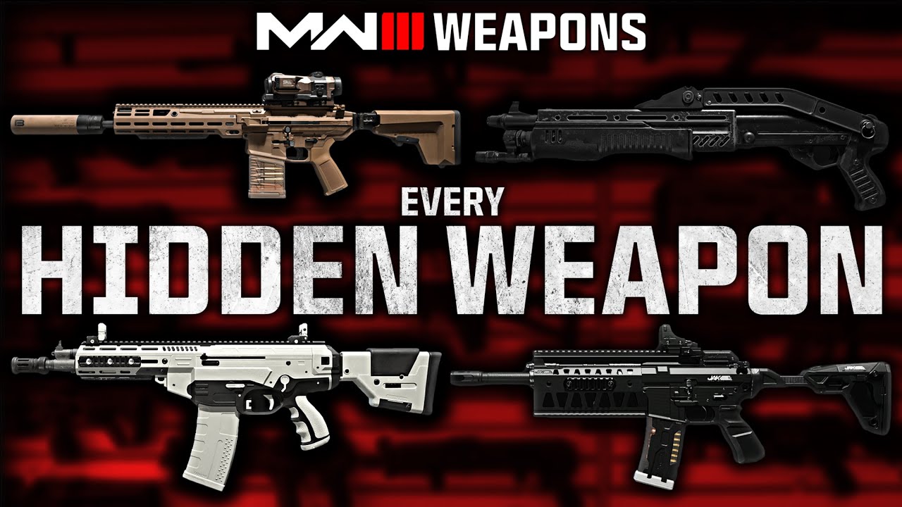 Every Hidden Weapon in Modern Warfare 3