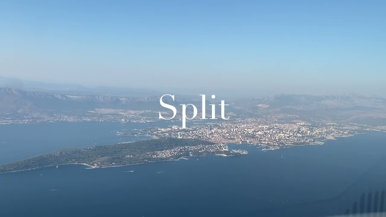 SPLIT (Croacia) approach  and landing  RWY 23 ( cockpit view)