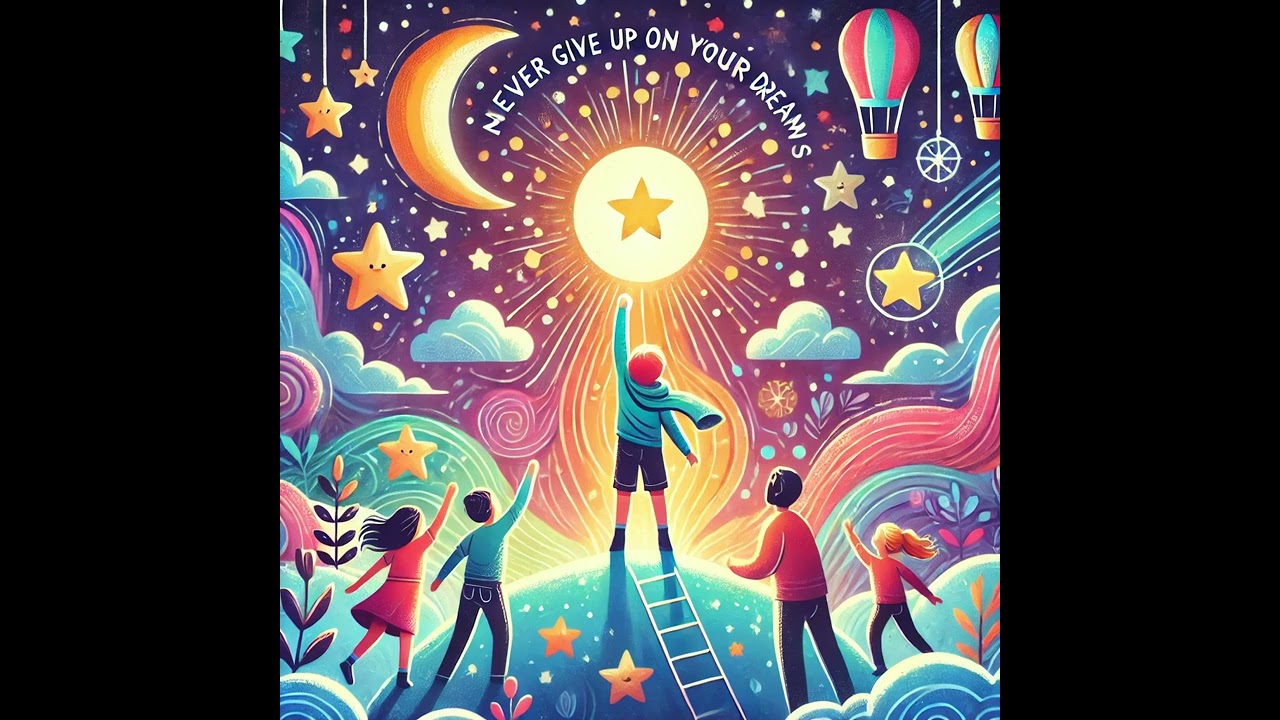 Never Give Up on Your Dreams 🌟 Uplifting Children's Song About Perseverance! 🎵✨