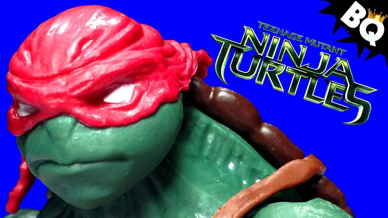 2014 Ninja Turtles Raphael Action Figure TMNT Review - BrickQueen