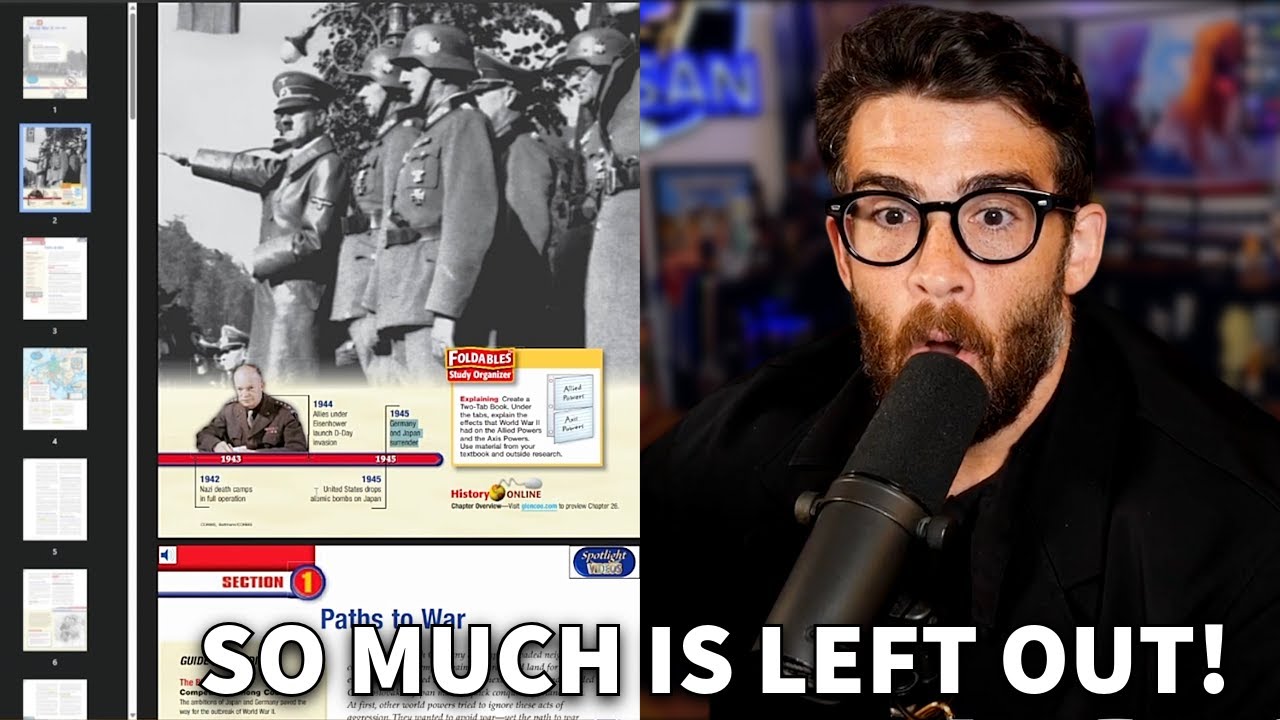 Hasan is Shocked at How the U.S. Teaches WW2 | Hasanabi Clips