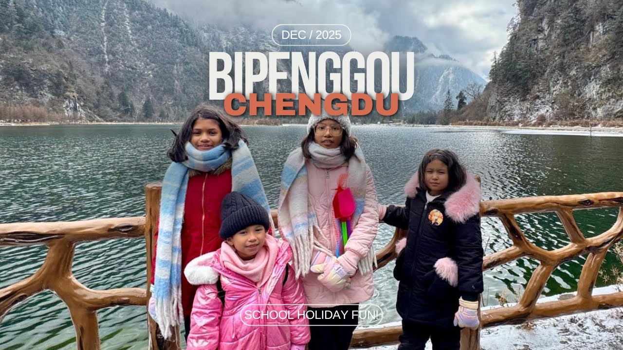 The Snow Paradise We Almost Missed! 🏔️ Spontaneous Christmas Trip to Bipenggou