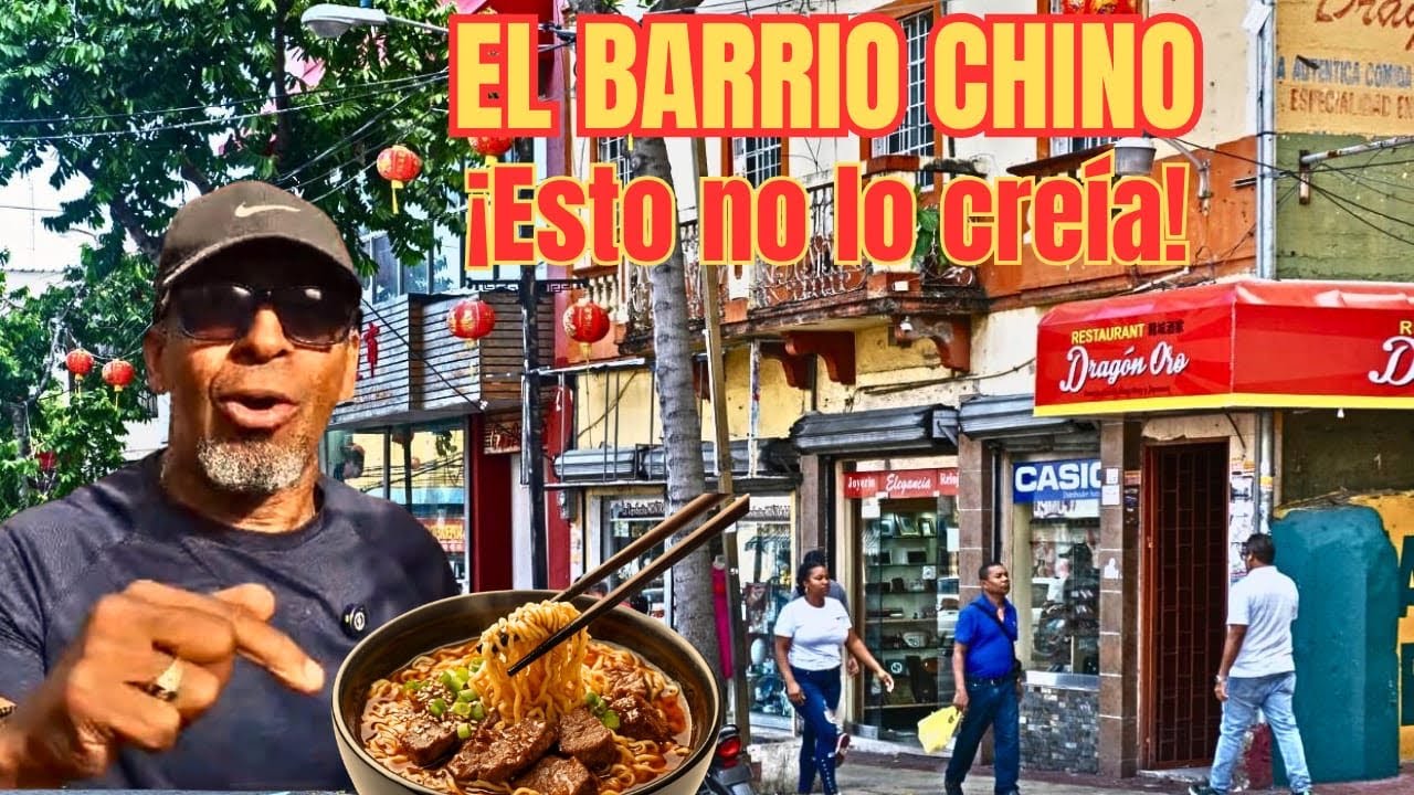 VISITÉ EL BARRIO CHINO DE SANTO DOMINGO. LO QUE COMÍ ME SORPRENDIÓ. Te lo muestro.