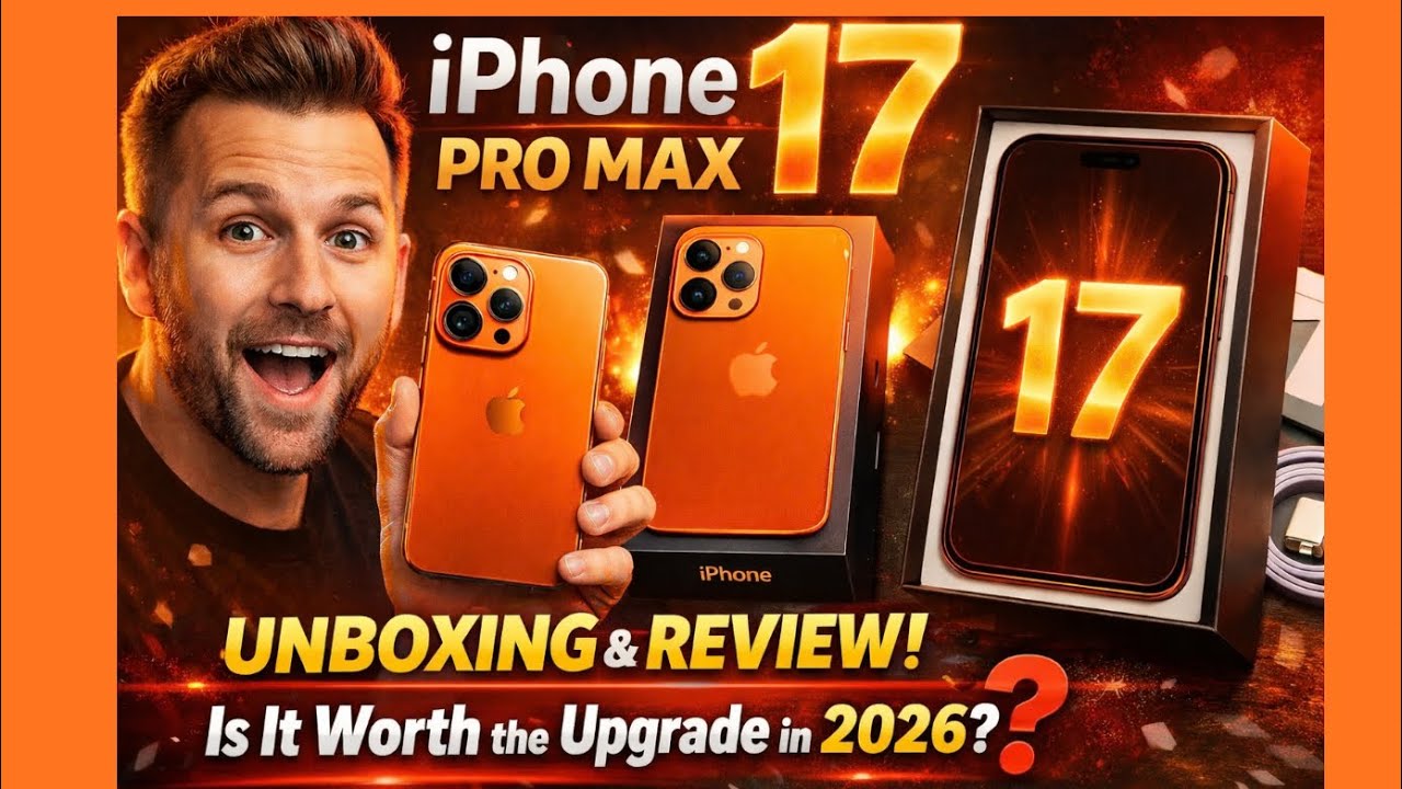 iPhone 17 Pro Max Unboxing & Review | Is It Worth the Upgrade in 2026? | WafaTechAndTricks