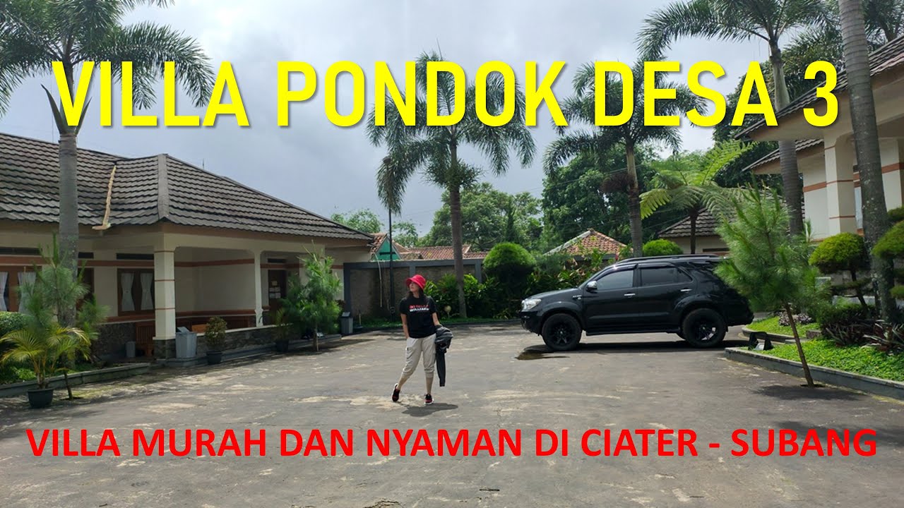 VILLA MURAH DAN NYAMAN DI CIATER - VILLA PONDOK DESA 3