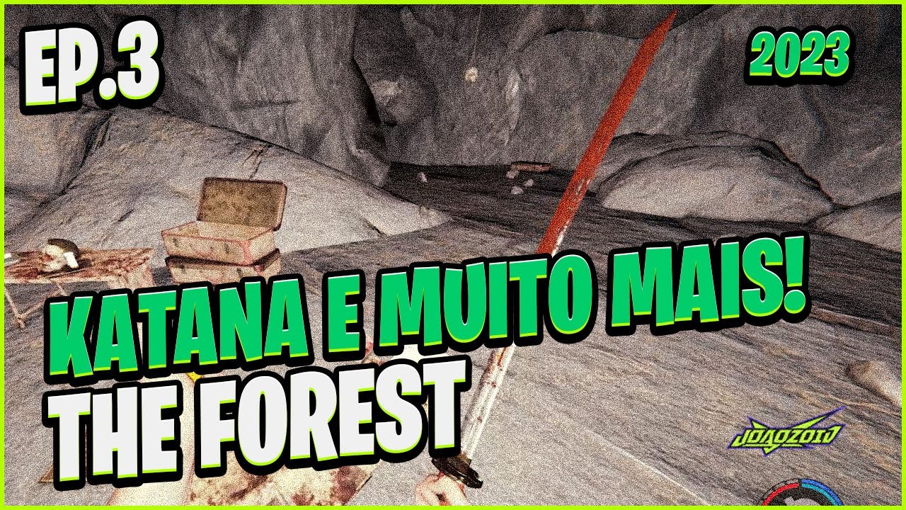 Ganhando MUITO terreno no The Forest! (EP.3) - Katana, respirador e mais - THE FOREST | 2023 🌳