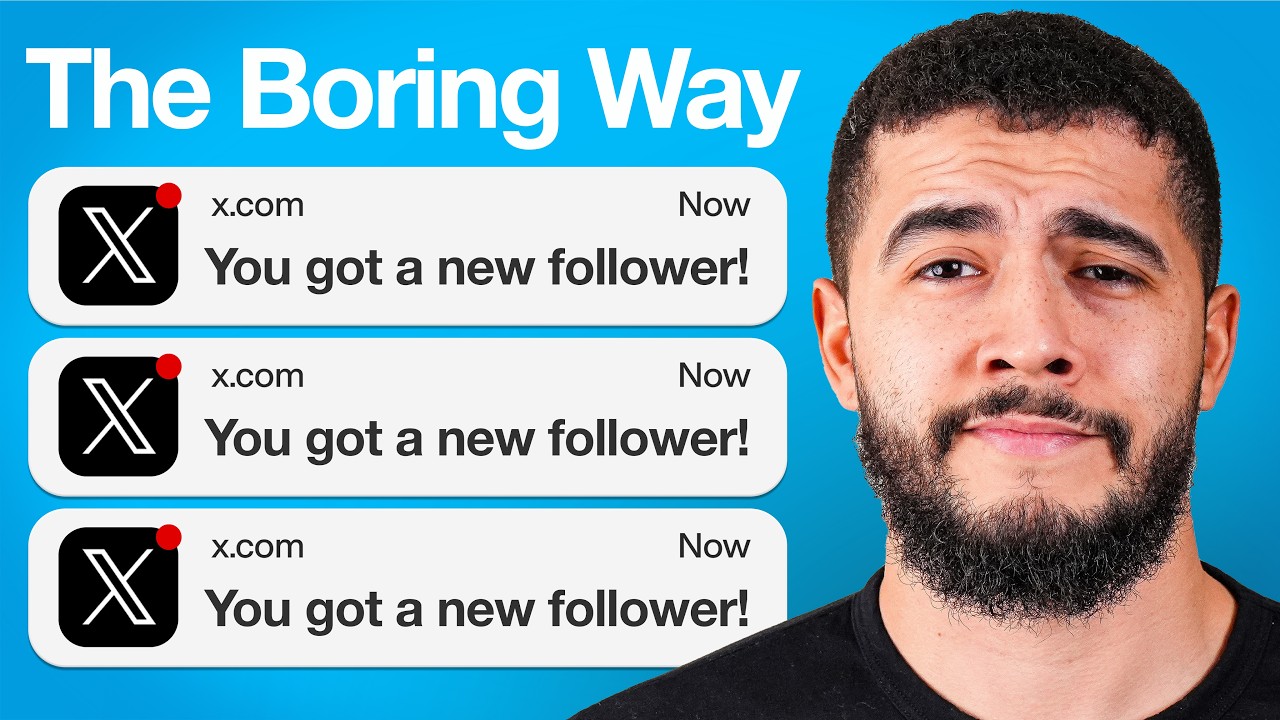 This is Boring, But You&rsquo;ll Hit 10,000 X/Twitter Followers Fast