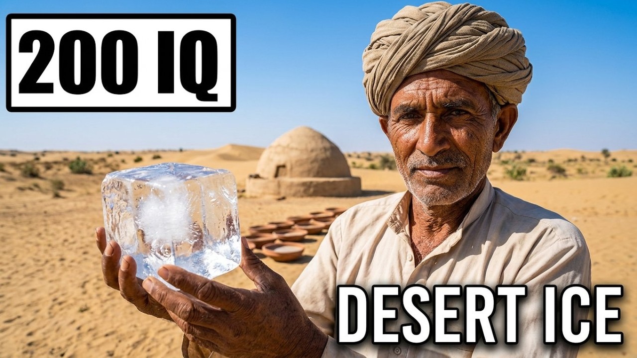 How The Indians Made Ice In The Desert Without Electricity