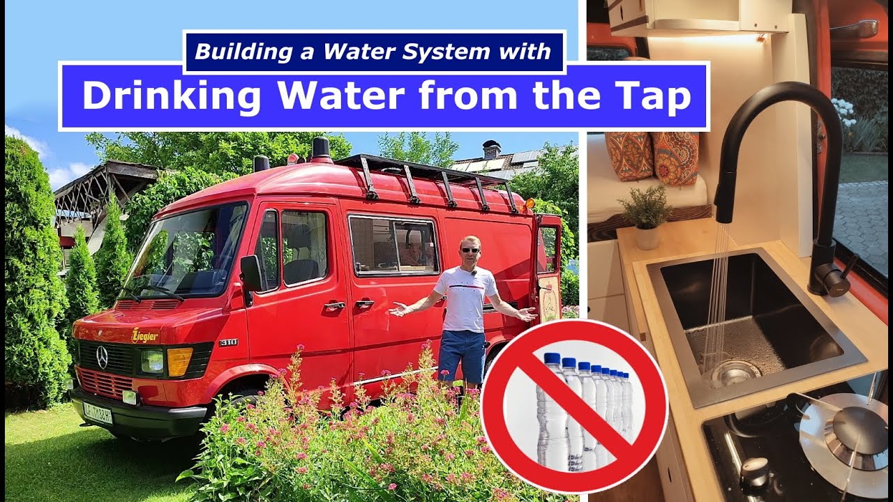 Drinking Water directly from Tap in Camper Van: Alb Fusion Filter & Lilie Pump Review & Installation