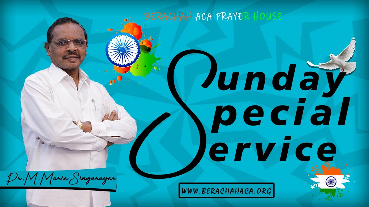 🔴LIVE: 08-05-2022 SUNDAY EVENING SERVICE || PASTOR MARIA SINGARAYAR