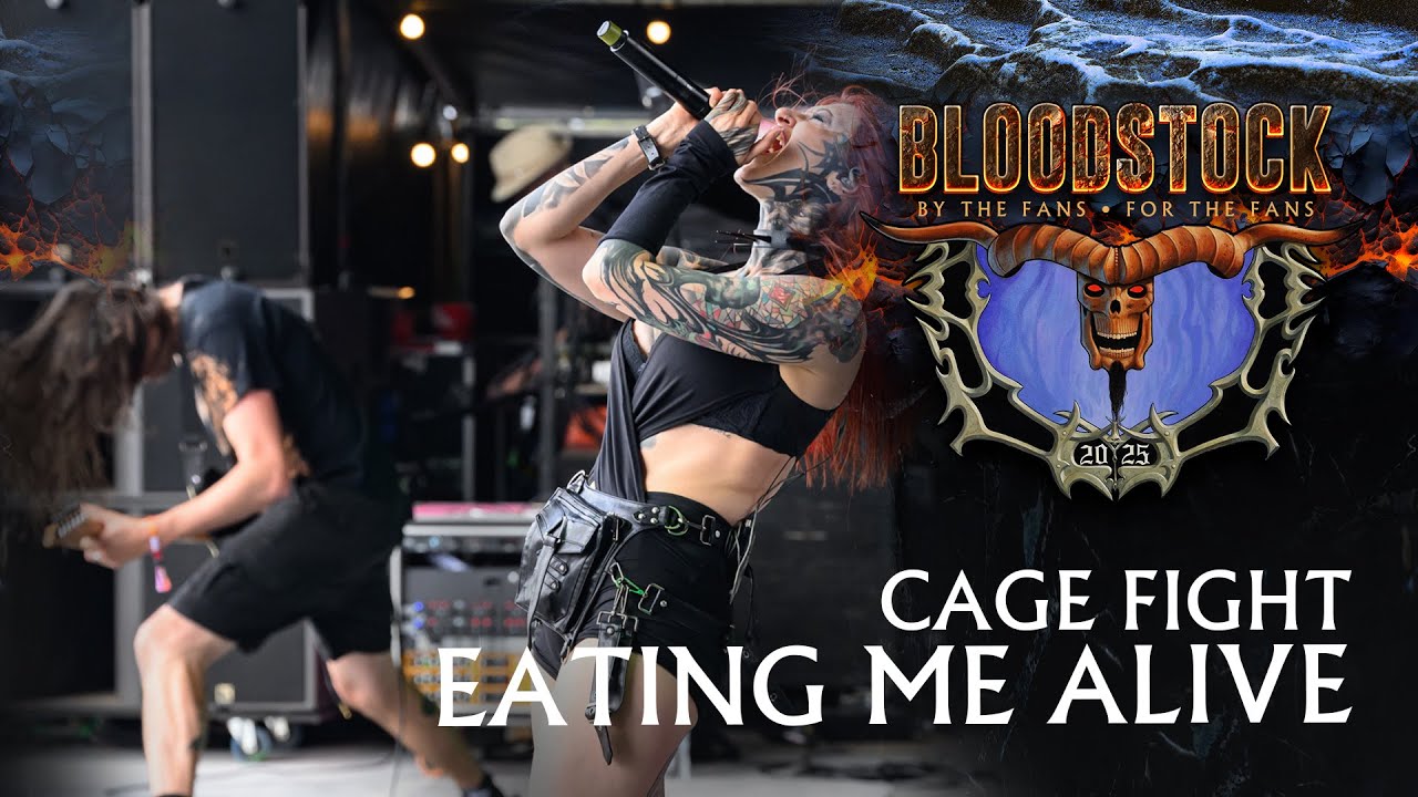 CAGE FIGHT – EATING ME ALIVE (Live at Bloodstock 2025) 🤘